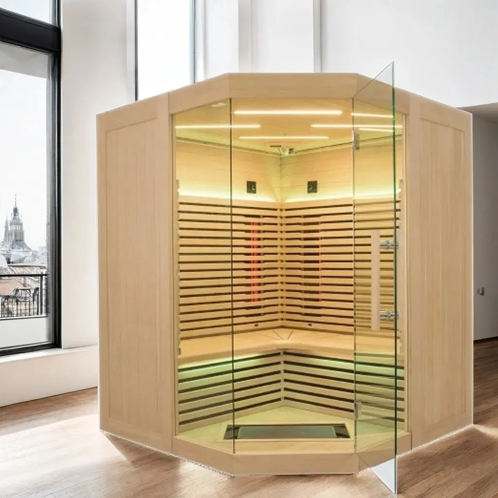 Infrasauna pro 3-4 osoby Hemlock pro domácnost