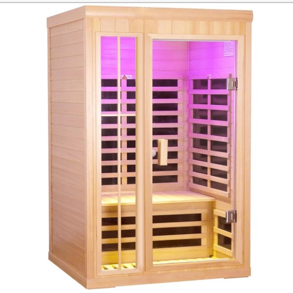 Rodinná dvojitá sauna v sauně