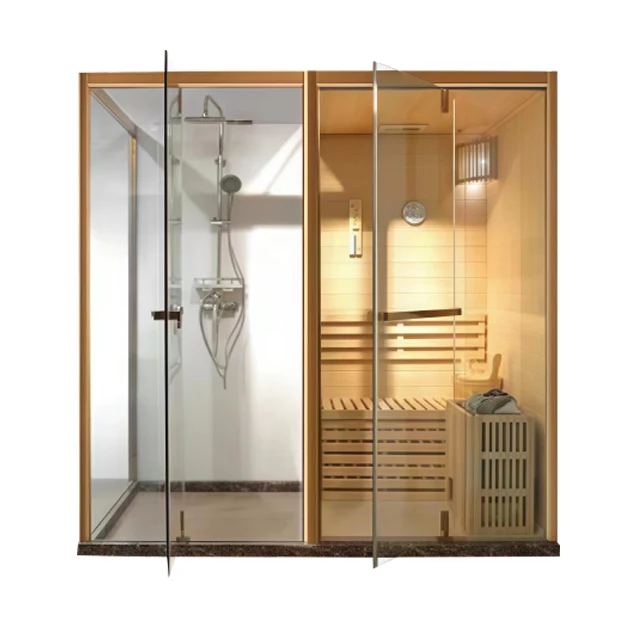 Sprchová a parní sauna
